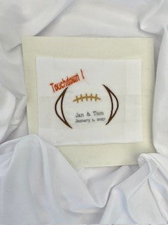 Touchdown With Applique Wedding Dress Insert